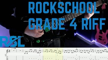Rockschool Guitar Grade 4 Riff Playalong #rockschool