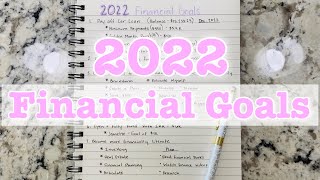 2022 Financial Goals | Payoff Debt Plan | Financial Goal Setting | Budget With Jeanette