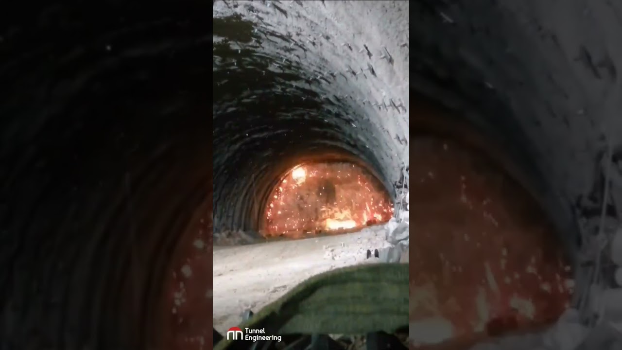 4 Amazing Blasting in tunnel. Drill and Blast method is a common construction method in rock tunnels