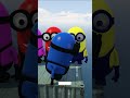 Blue Minion vs ALL Minions: Epic Ragdoll Battle! 😱 #shorts