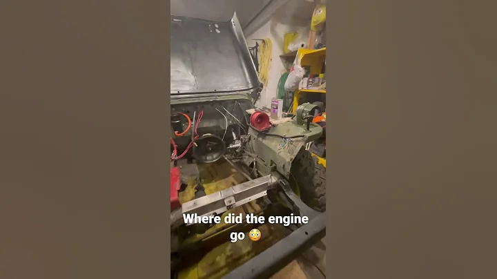 Where did the engine go? Willys Jeep CJ2A Restoration project