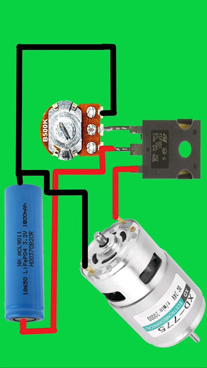 Simple DC Motor Speed Sontroller #zaferyildiz