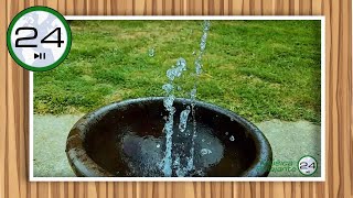 🎧 SONIDO de FUENTE de AGUA ⛲💧 Relajante Suave para Dormir - Fuente relajante con Agua Cayendo Suave