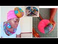 How to Make a Simple  DONUT Turban- How to make a Turban Donut