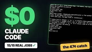 Claude Code for $0 — I Tested the Free Setup Everyone’s Sharing (15/15, One Catch)
