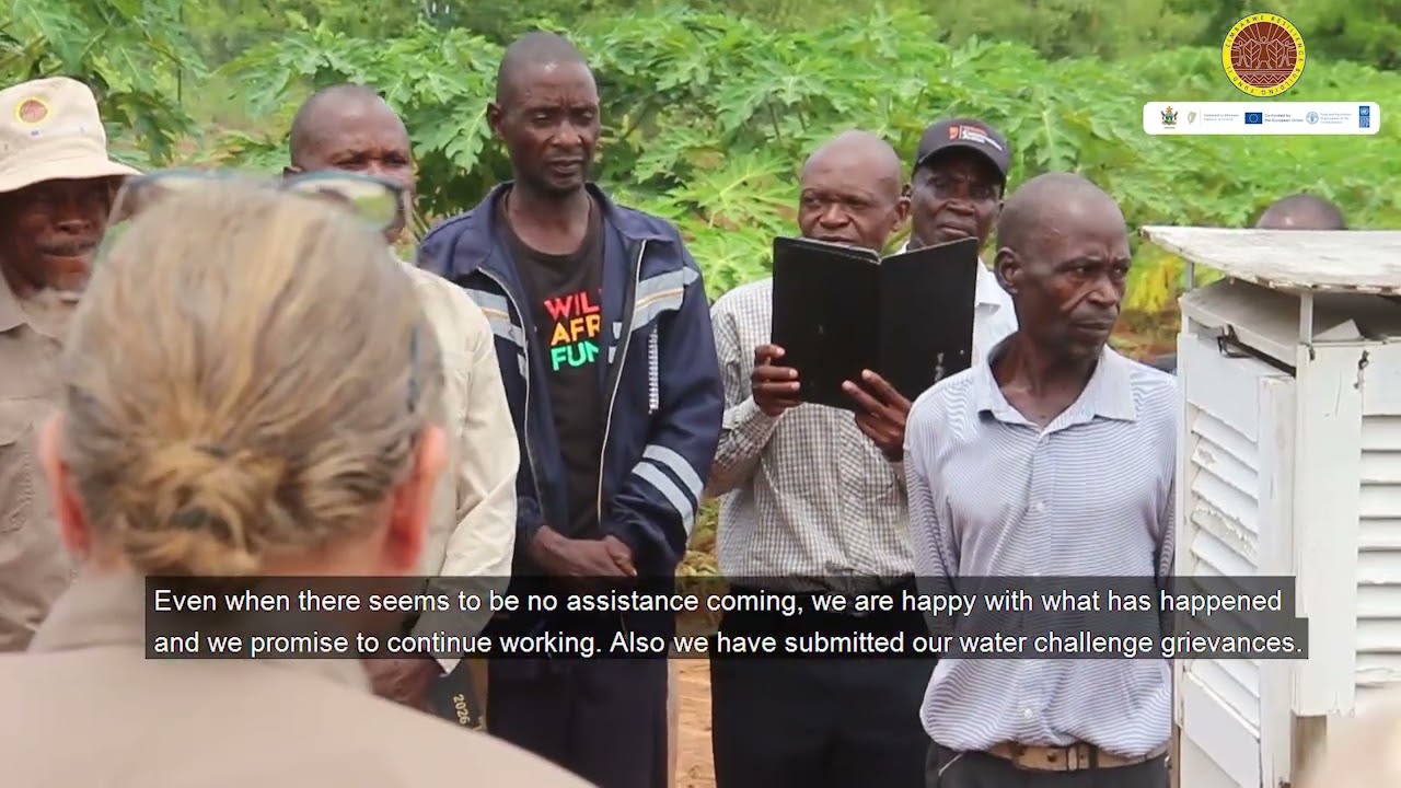 UNDP RR Visit to Nyaminyami