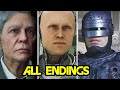 RoboCop: Rogue City - ALL ENDINGS (Good Ending, Bad Ending, True Ending) 2023