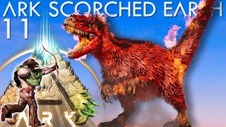 Colossal Burning Yutyrannus is a Wyvern Slayer! Ark Scorched Earth Ascended E11