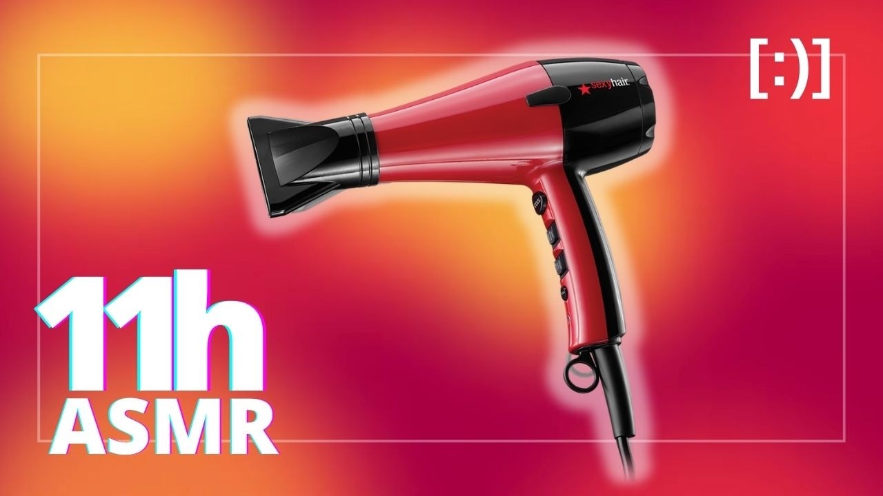 Hair Dryer Noise | 吹风机的声音 | ضجيج مجفف الشعر | हेयर ड्रायर की आवाज़ | ASMR