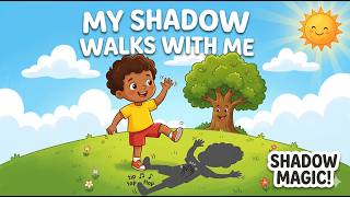 My Shadow Walks with Me | Fun Kids Song & Nursery Rhyme | Learn & Move with Your Shadow