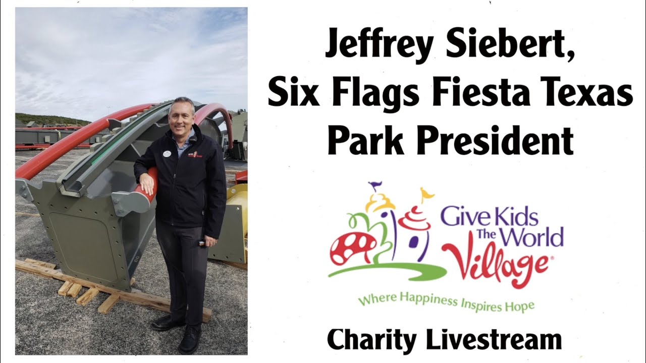 15 Minutes with Jeffrey Siebert - Park President Six Flags Fiesta Texas