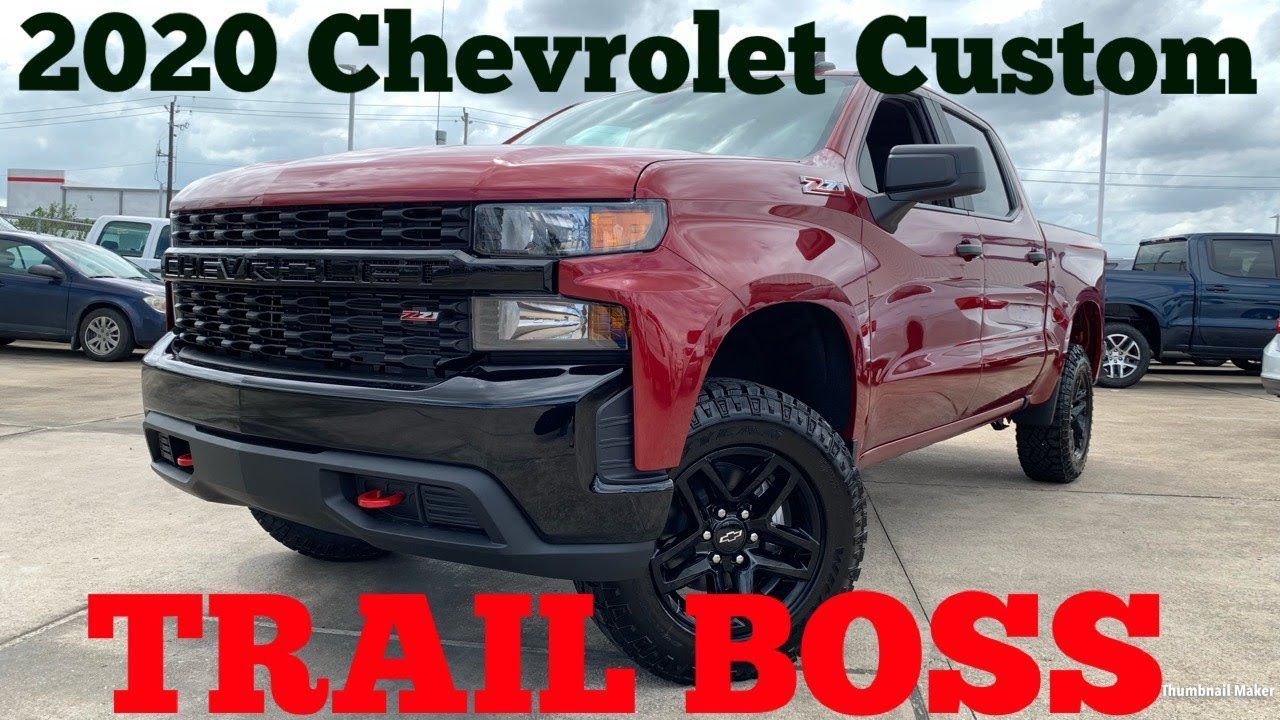 2020 Chevrolet Custom Trailboss Start Up Review