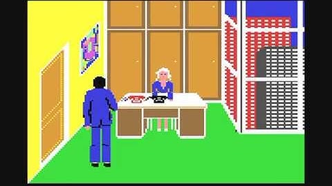 Commodore 64: Interview game ending by Andromeda Software