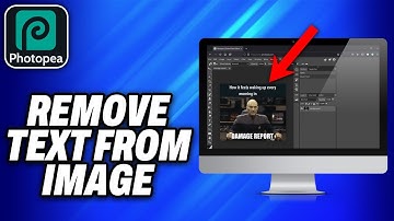 How To Remove Text From Image in Photopea (2025) - Easy Fix