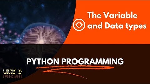 Day-5 of 100 days python course. (Python Variable and data types).