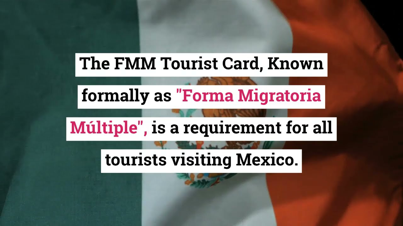 mexico tourist card vs fmm