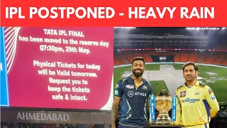 What will happen if IPL 2023 final between CSK vs GT gets washed out due to rain
