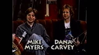 Mike Myers & Dana Carvey On Mtvs Rockline 1992