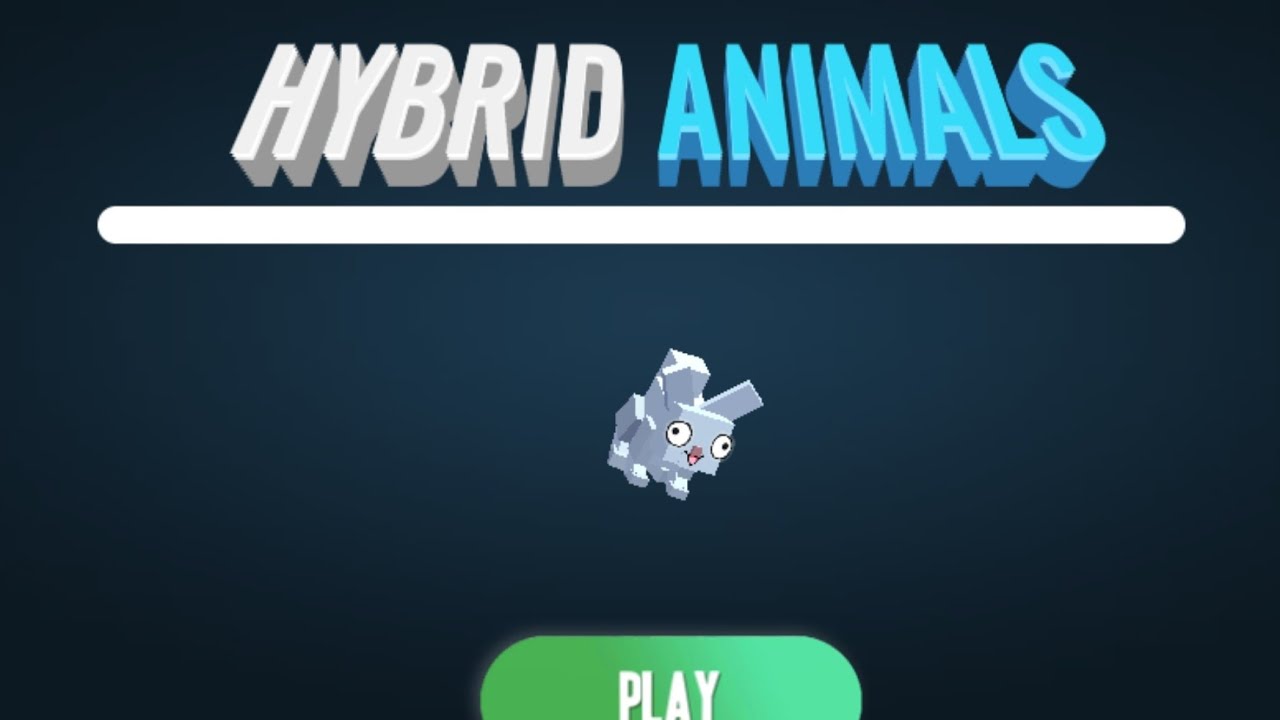 Hybrid Games. Examples Rabbit Hybrid animals game play - YouTube