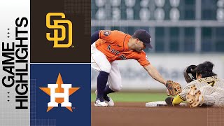 Padres vs. Astros Game Highlights (9\/8\/23) | MLB Highlights