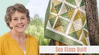 How To Make A Sea Glass Quilt - Free Quilting Tutorial