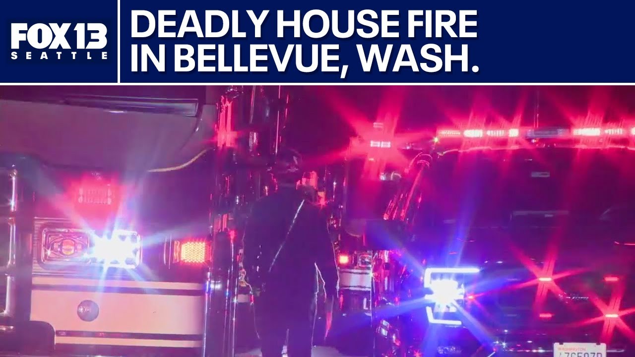 1 killed in house fire in Bellevue, WA - YouTube