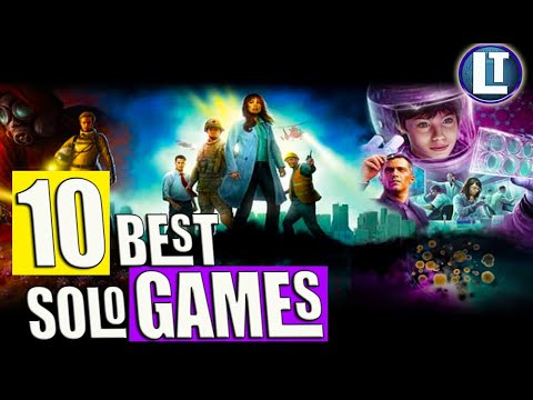 Top 10 SOLO Board Games 2021 / Best Solitaire Tabletop Games / Single Player Games