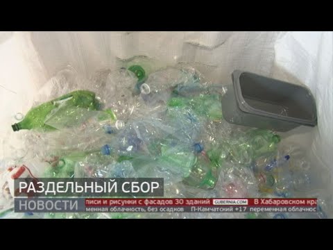 Постоянный пункт раздельного сбора мусора открылся в Хабаровске. Новости. 07/09/2020. GuberniaTV