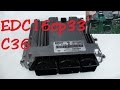 BDM Bosch edc16CP33 / C36 using Ktag