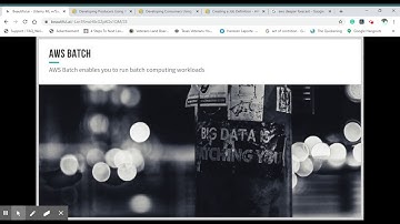 AWS Step Functions, Pipeline, Batch