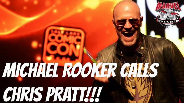 Michael Rooker CALLS CHRIS PRATT at Salt Lake Comi...