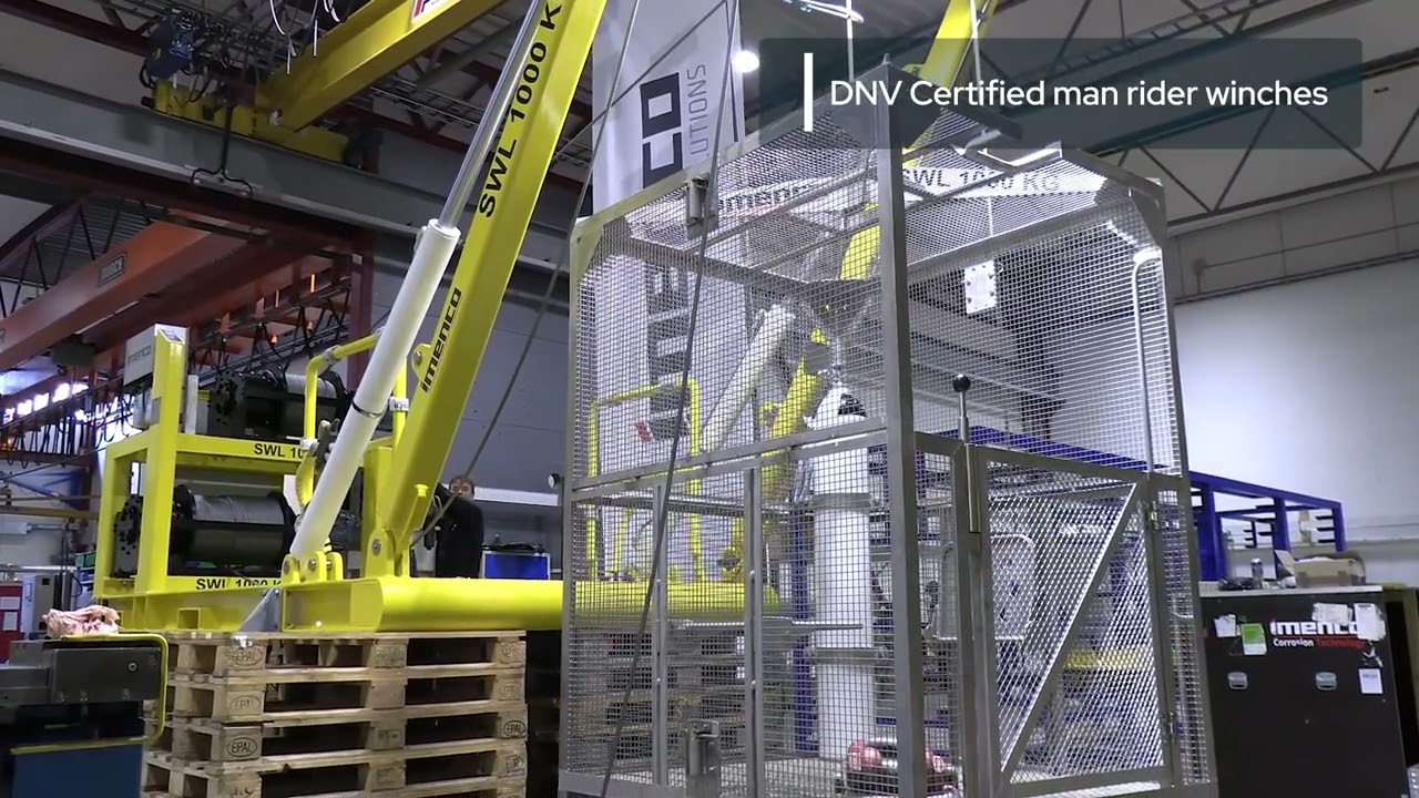 Imenco  Launch and Recovery System (LARS) for divers