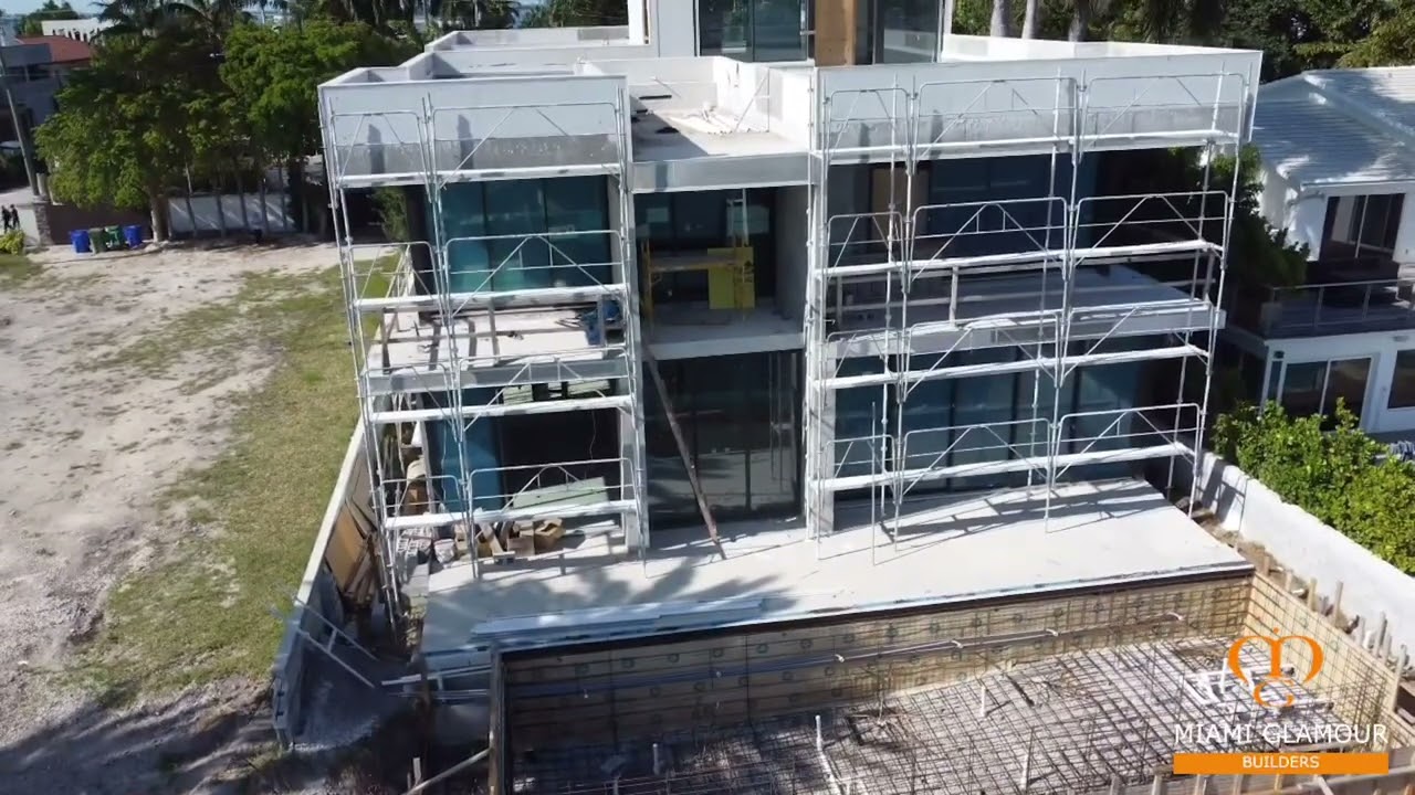 Single Family Waterfront Home on Miami Beach Luxury Home Builder Miami