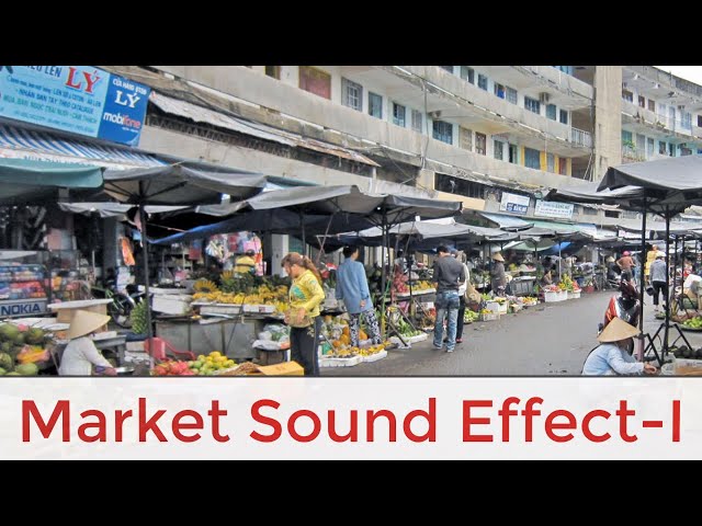 Market Ambience 1|Street|Bazaar|City|Village|Exterior|Think Sound Effects class=