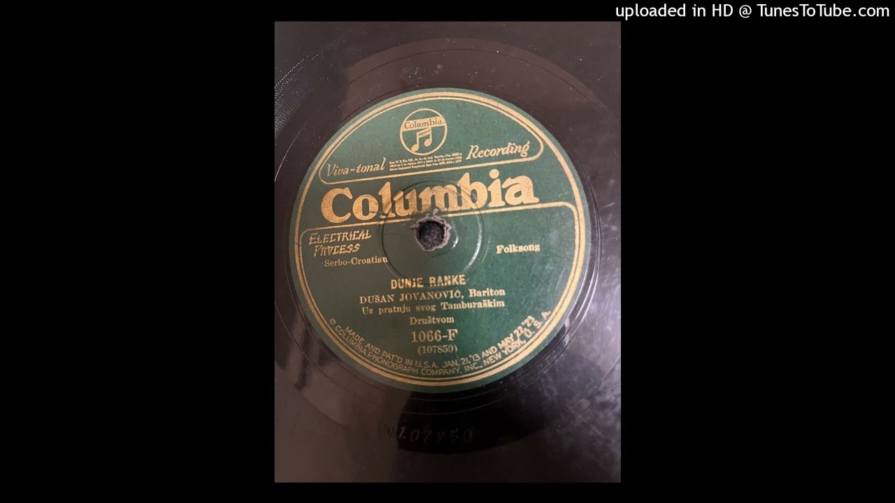 Dušan Jovanović - Dunje ranke (1927.)