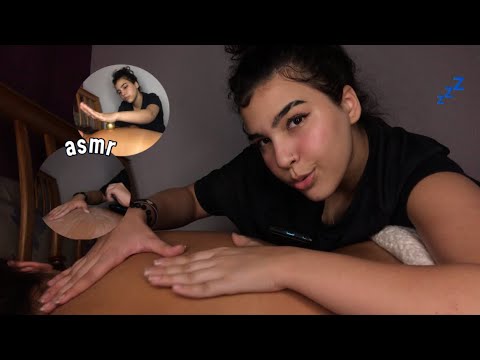 ASMR: MASSAGEM RELAXANTE (mouth sounds)