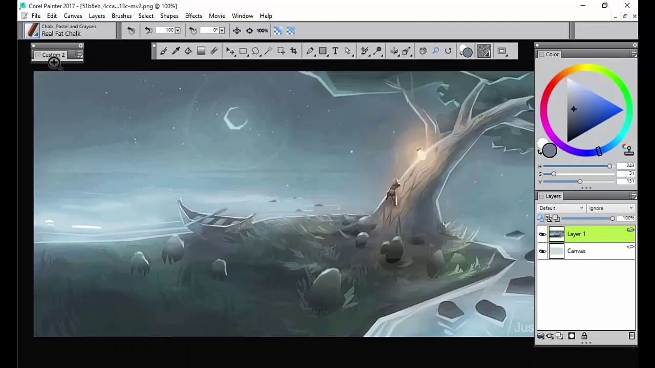 corel painter tutorial from scratch