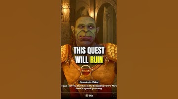 THIS Quest Ruins an EPIC Fight in Oblivion Remastered #gaming #oblivion  #skyrim #bethesda