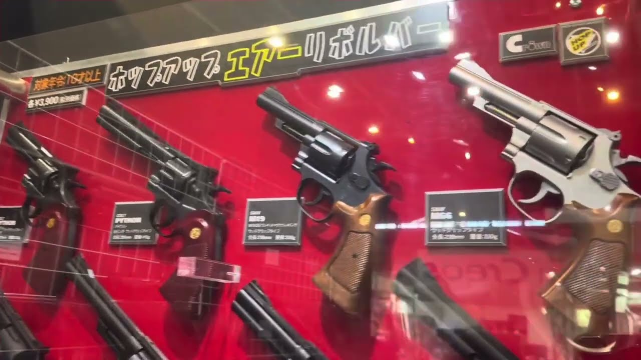 静岡ホビーショー2025 クラウンモデル　モデルガン、エアガン　2025.5.15