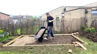 DIY Garden Room Concrete Base by The DIY Fix 34,482 views 11 months ago 11 minutes, 42 seconds