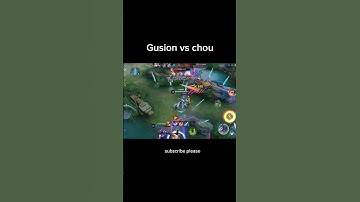 Gusion vs chou #gusion #mlbb