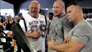 Peter Edgette 606lb Raw Bench Press Bill Kazmaier Interview