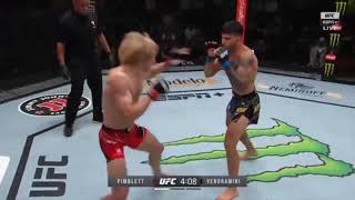 Paddy "The Baddy" Pimblett Takes all punches #paddy #ufc #baddy