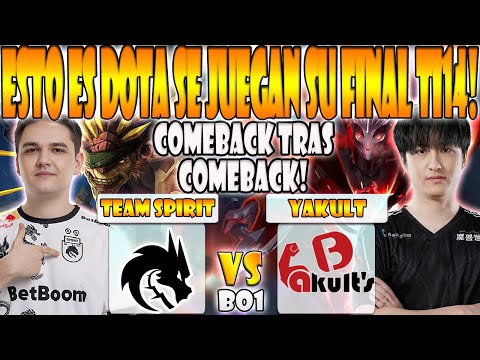 TEAM SPIRIT VS YAKULT [BO1]YATORO, COLLAPSE VS AME, EMO - FISSURE PLAYGROUND #1 - DOTA 2