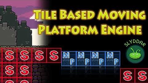 Tile Based Moving Platform Engine for Gamemaker Studio 2 Trailer 1