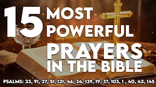 15 MOST POWERFUL PRAYER IN THE BIBLE!