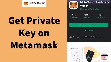 How to Get Your Private Key within Your Metamask Wallet Account? 2024