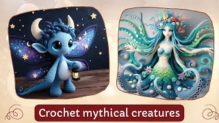 Crochet mythical creatures (share ideas)