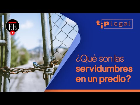 Video: ¿Son las servidumbres de propiedad pública?