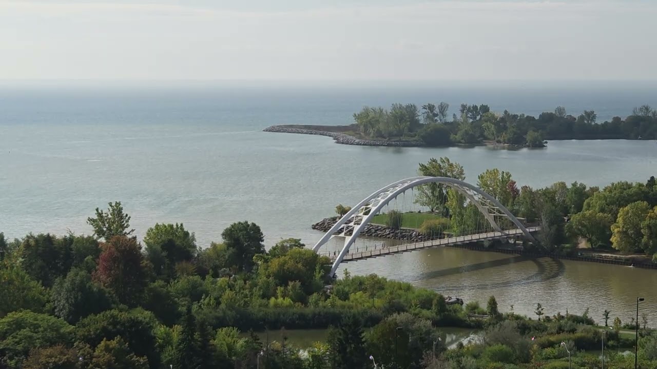 Muggy Humber Bay Arch Bridge 8k30